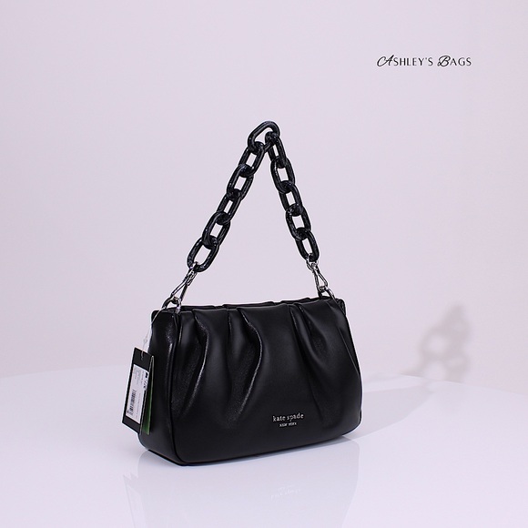 Kate Spade Souffle Crossbody In Black - Picture 4 of 11